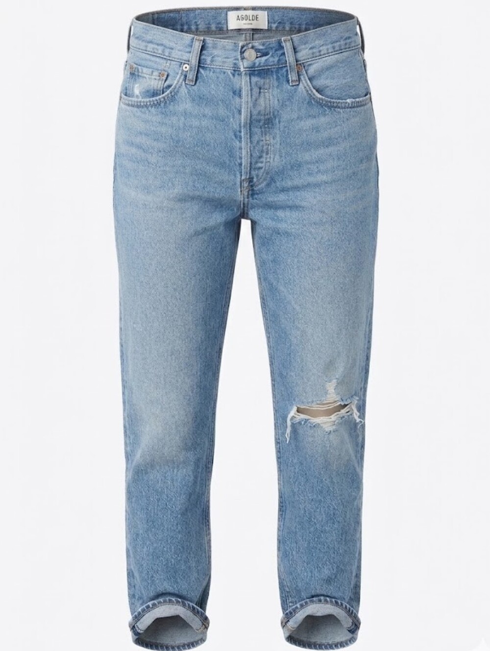 Agolde Light Wash Denim Jeans